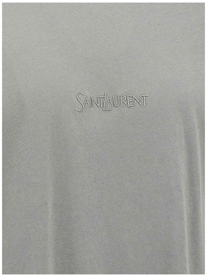 Gray Cotton T-Shirt