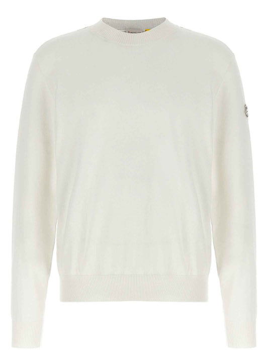 White Cotton Cardigan
