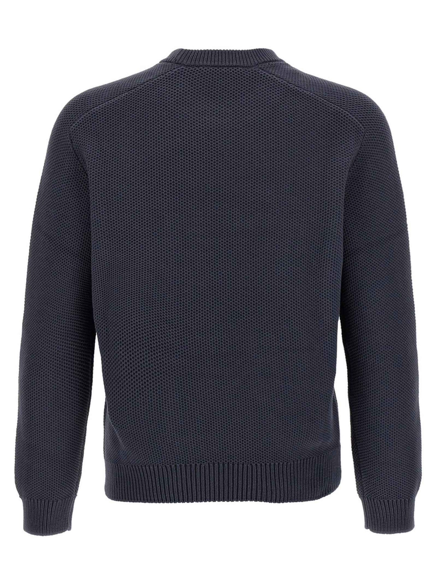 Gray Cotton Cardigan