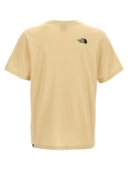 Beige Cotton T-Shirt