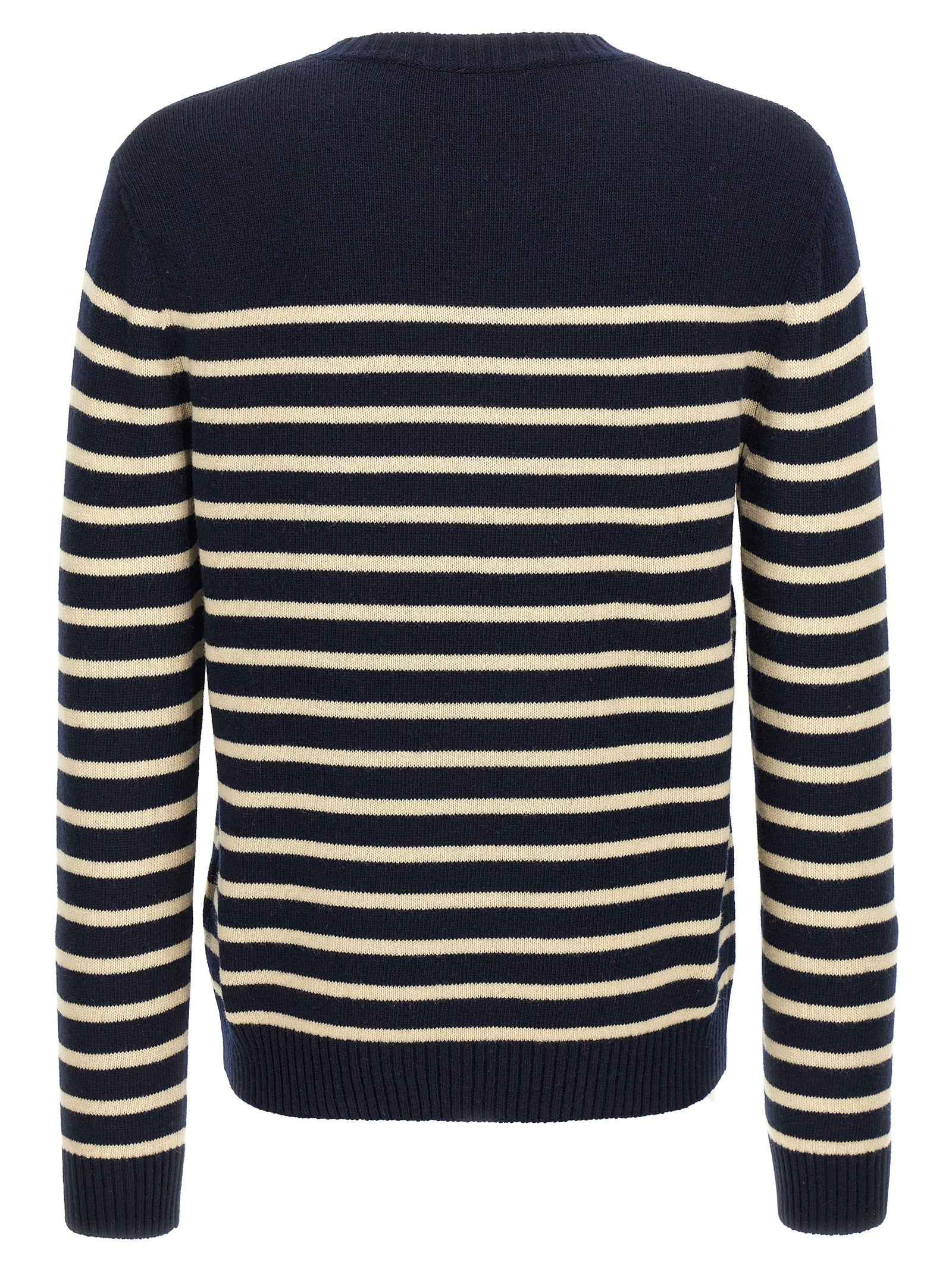 Blue Virgin Wool Cardigan