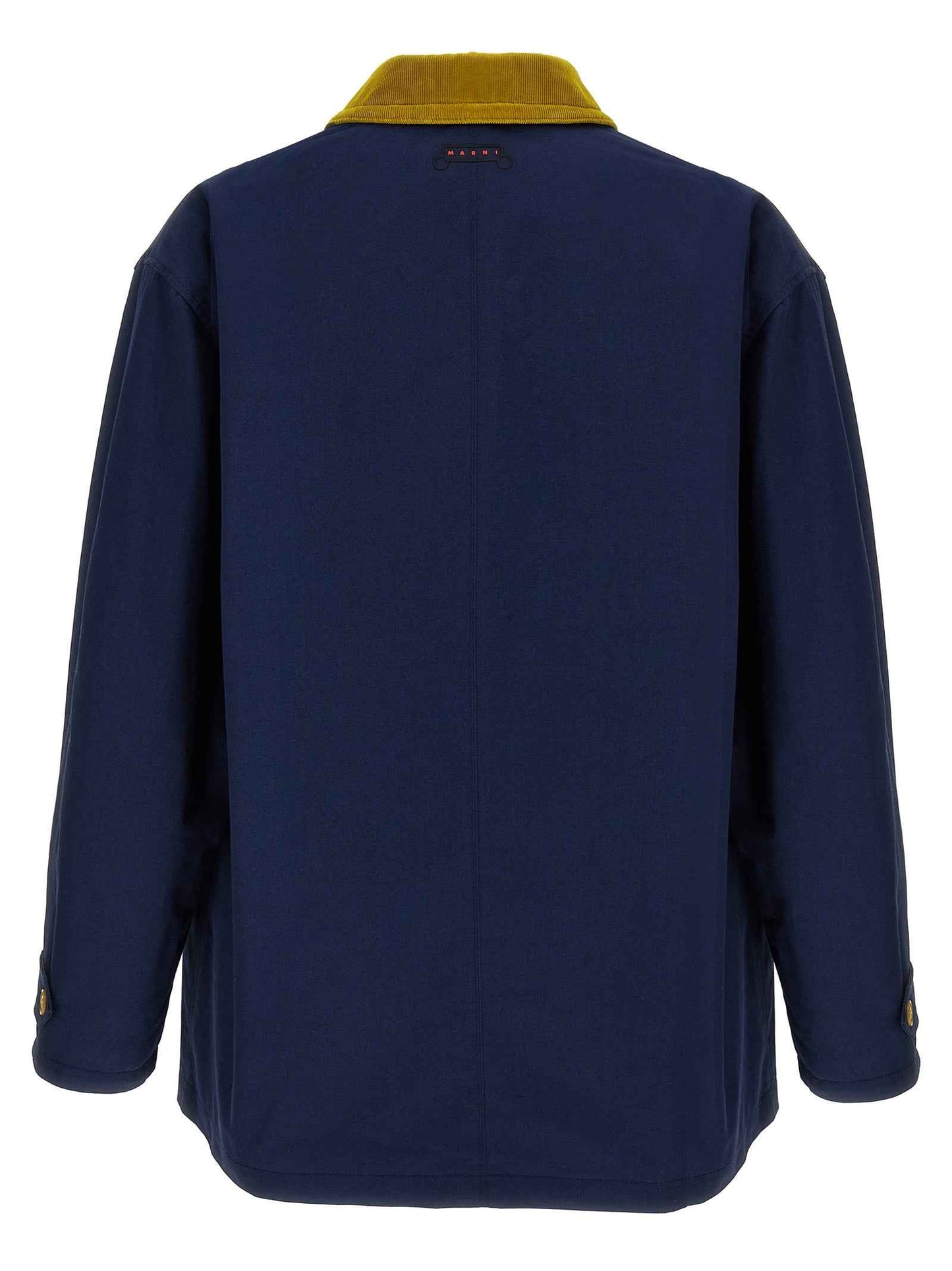 Blue Cotton Parka