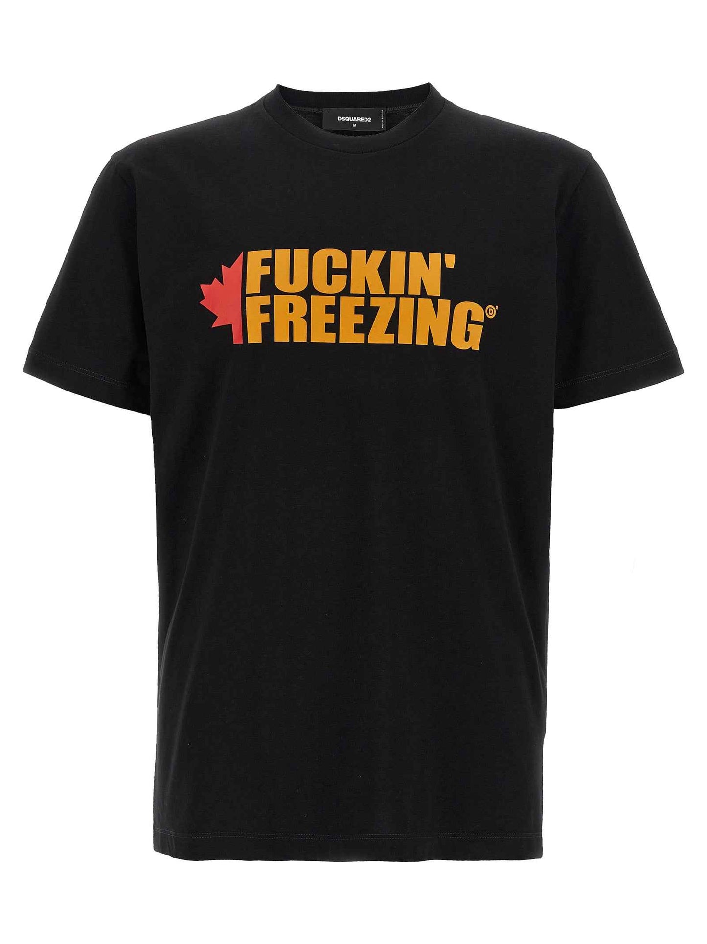 Black Cotton T-Shirt