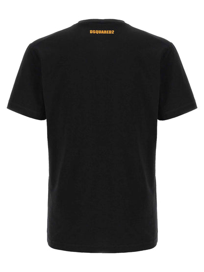 Black Cotton T-Shirt