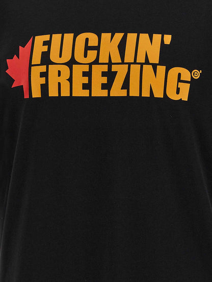 Black Cotton T-Shirt