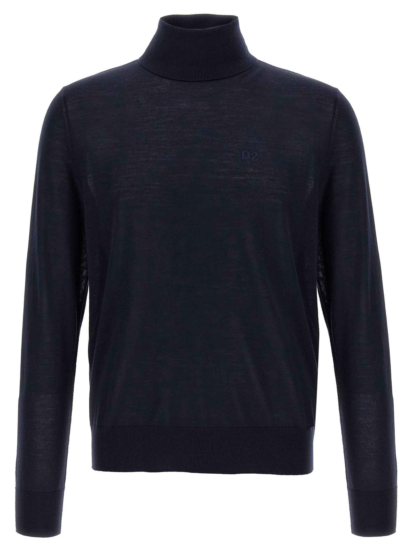 Blue Virgin Wool Cardigan