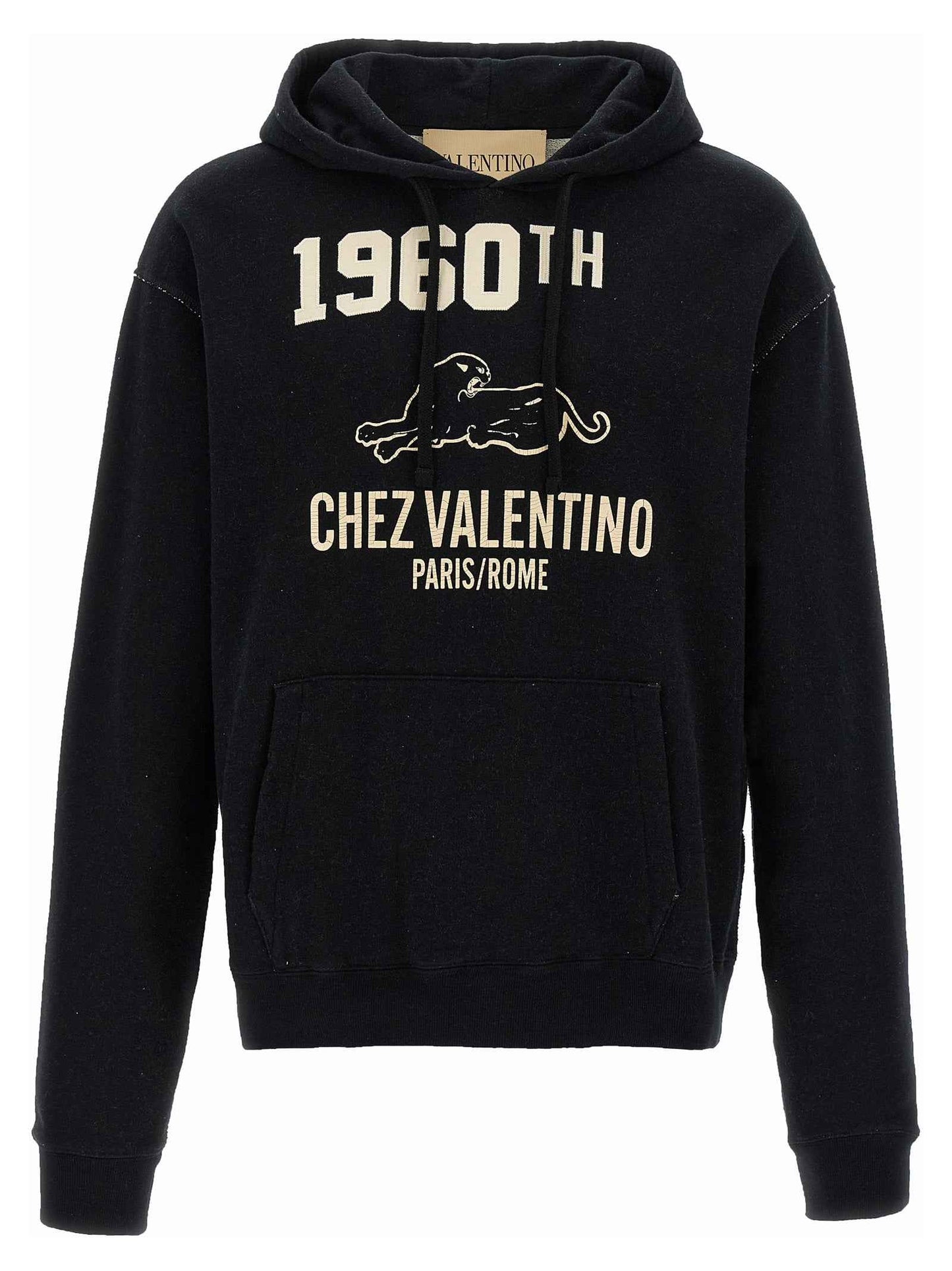 Black Cotton Sweatshirt