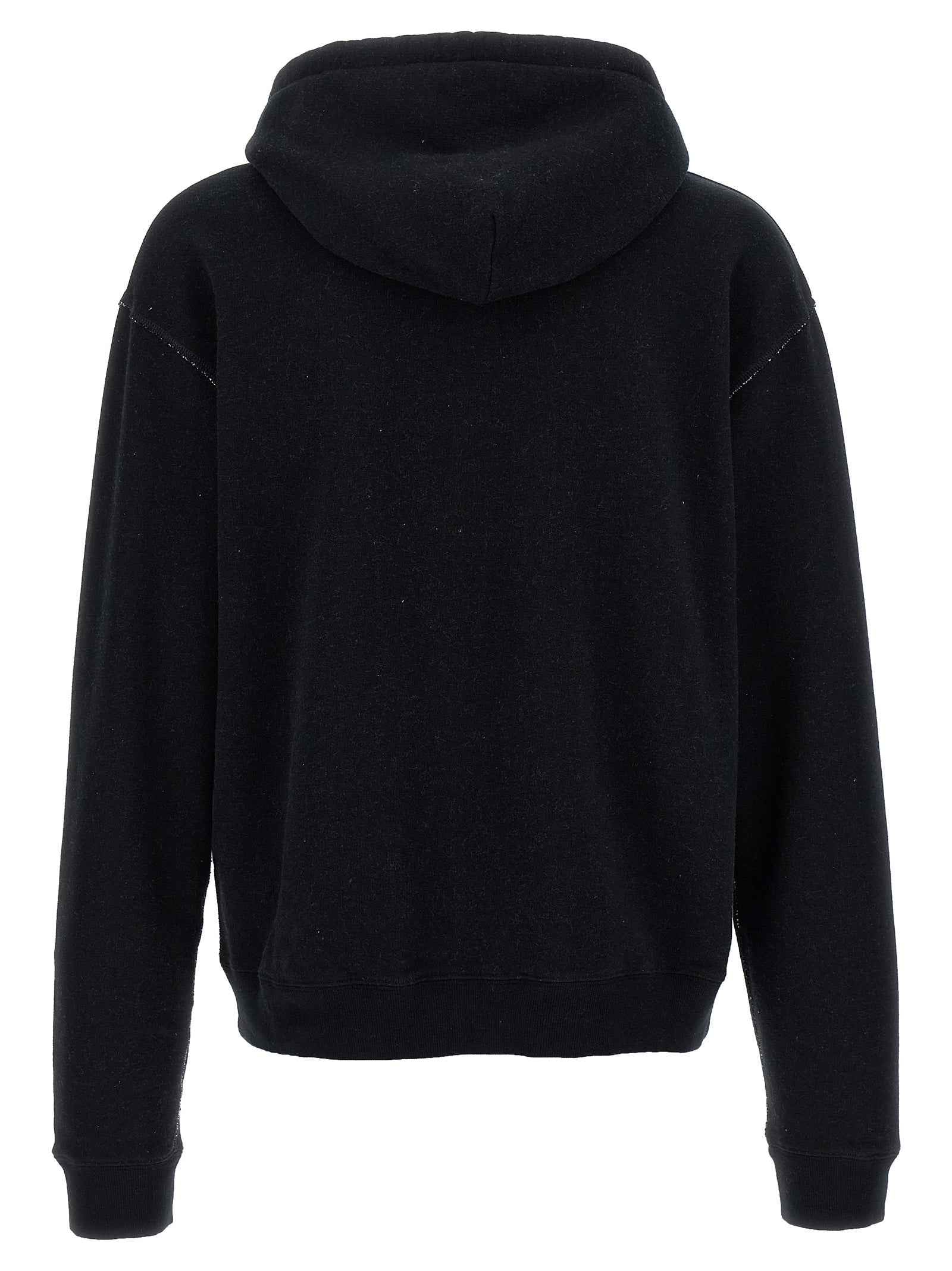 Black Cotton Sweatshirt