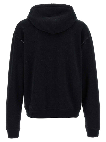 Black Cotton Sweatshirt