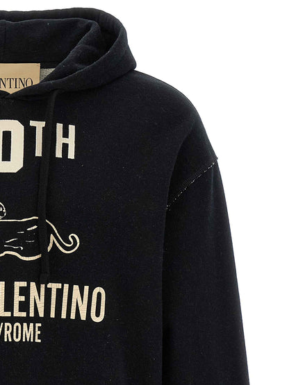Black Cotton Sweatshirt