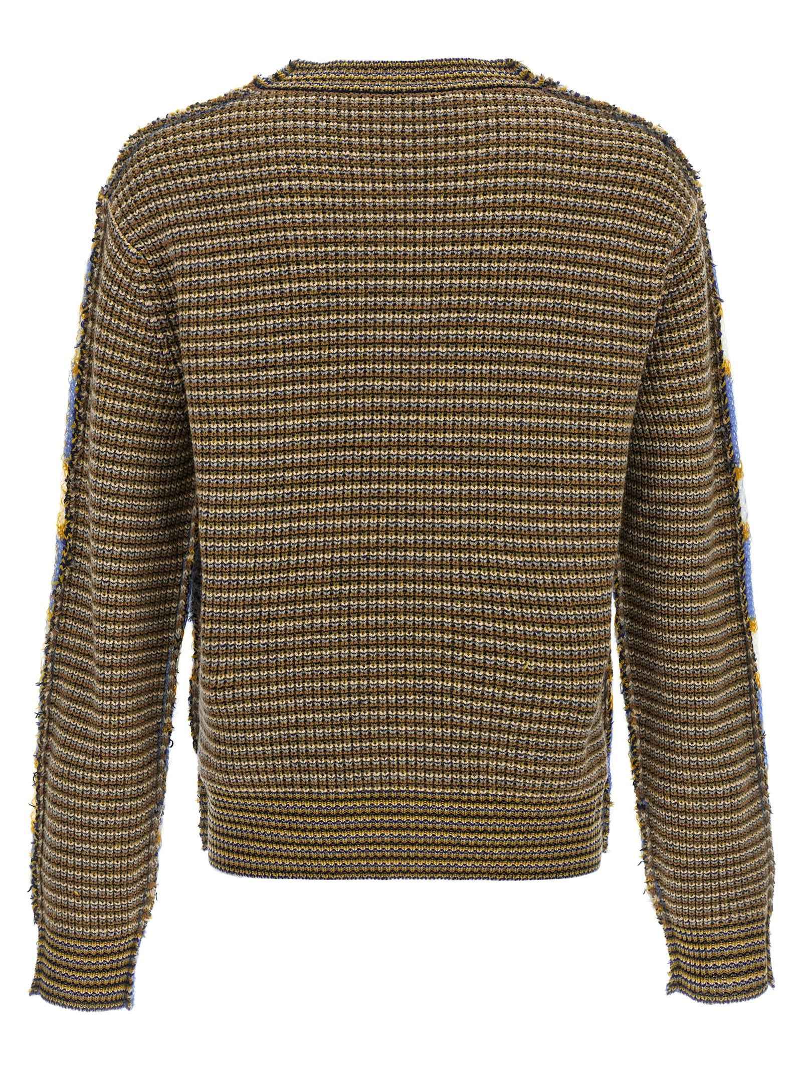 Multicolor Wool Cardigan