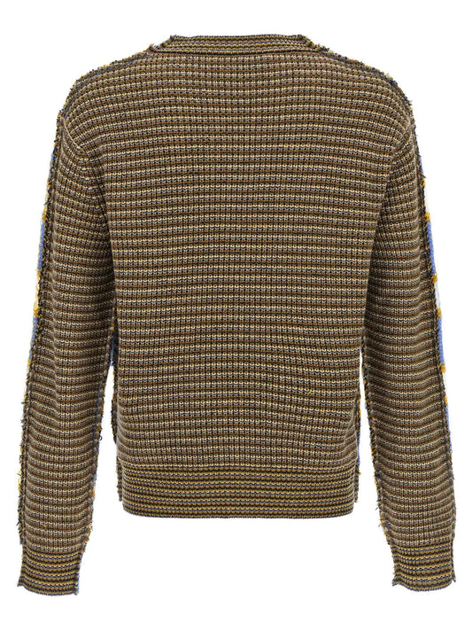 Multicolor Wool Cardigan
