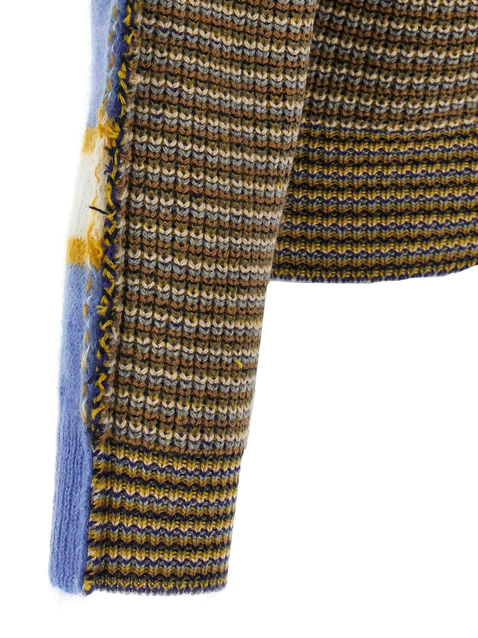 Multicolor Wool Cardigan
