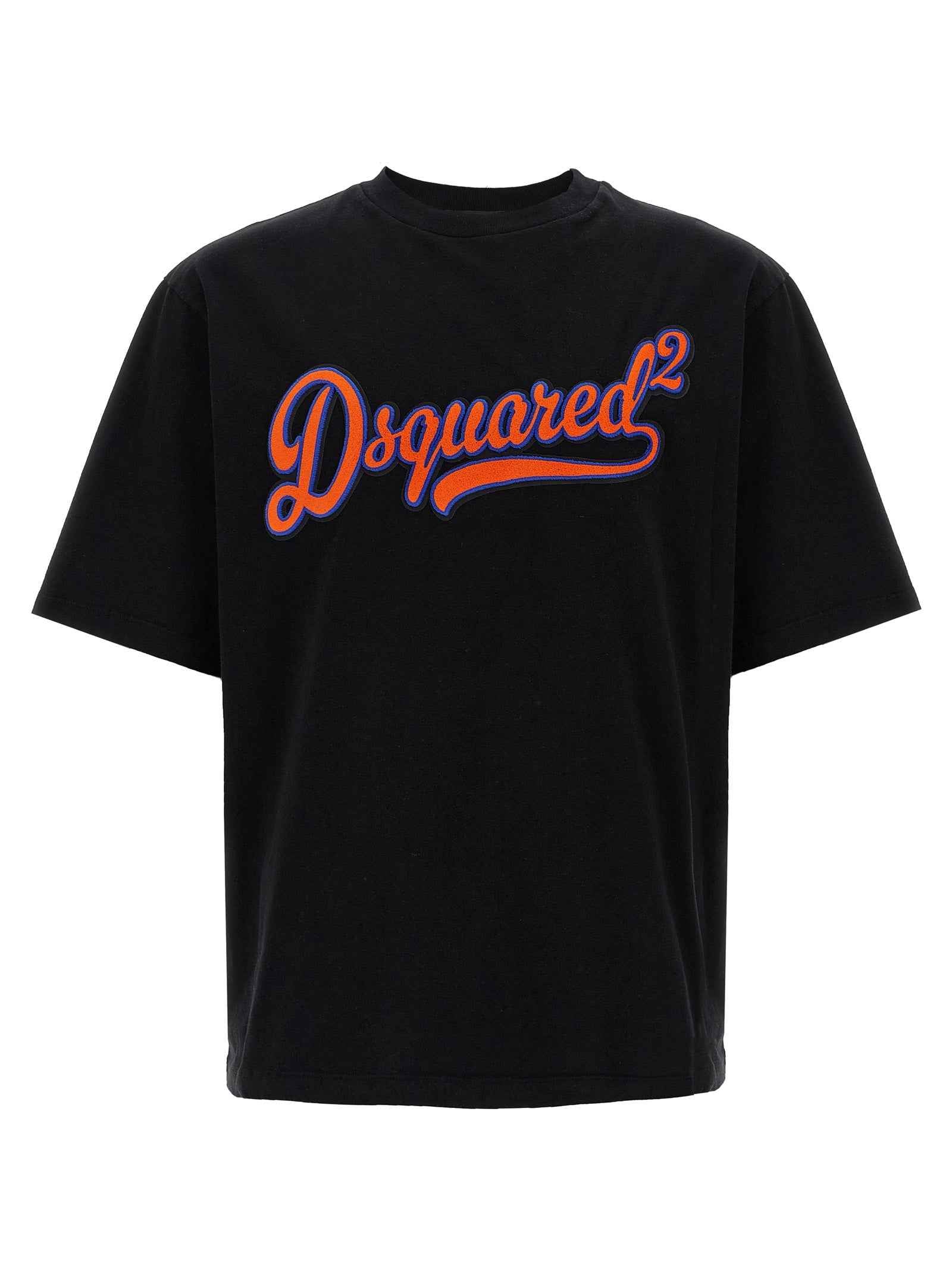 Black Cotton T-Shirt