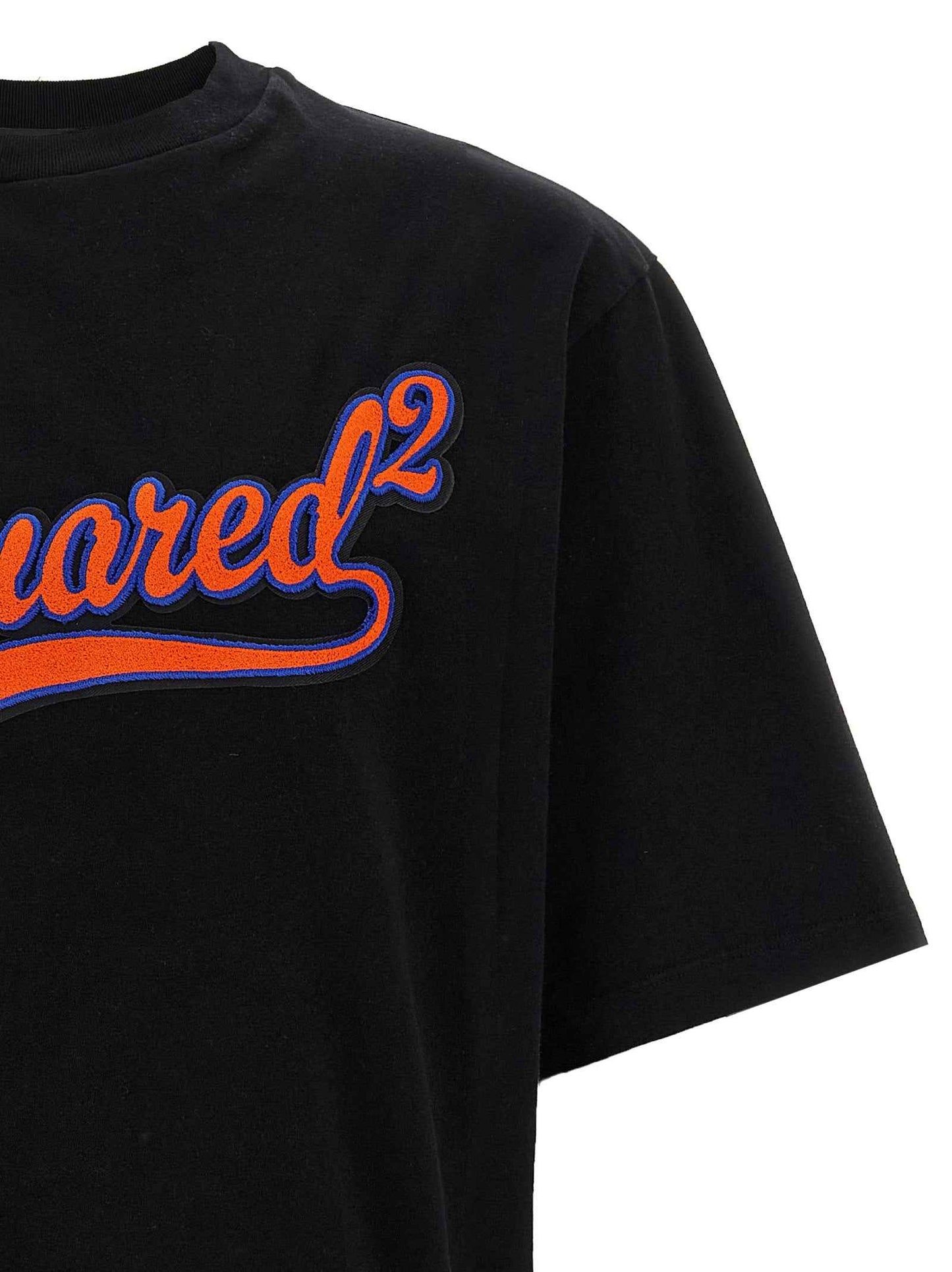 Black Cotton T-Shirt