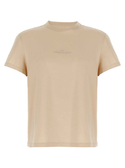 Beige Cotton T-Shirt