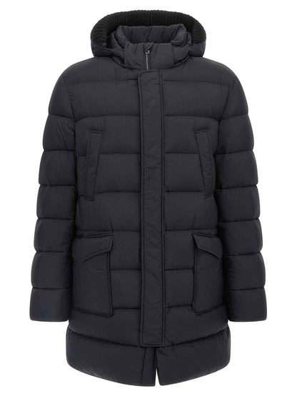 Black Polyamide Coat
