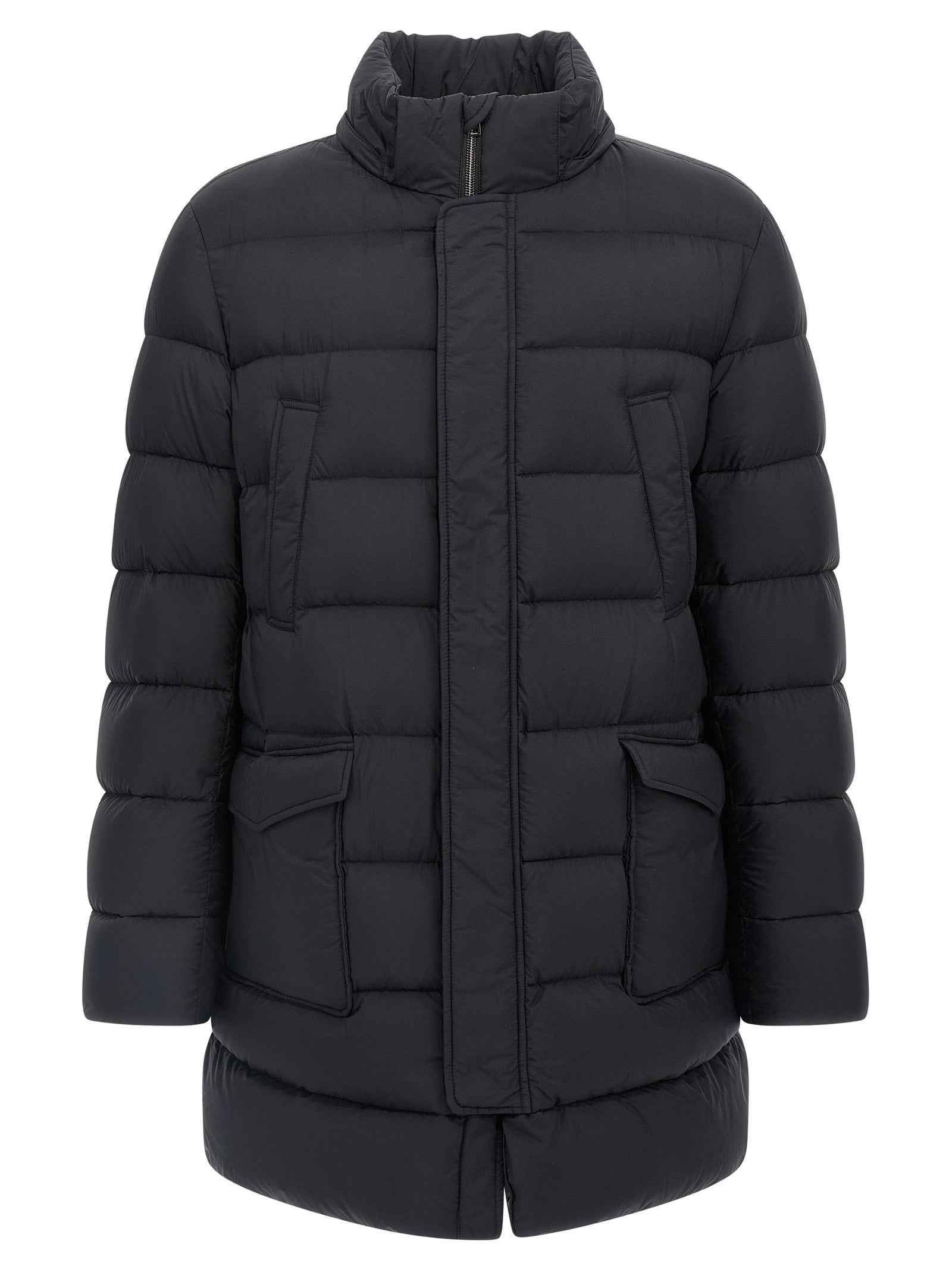 Black Polyamide Coat