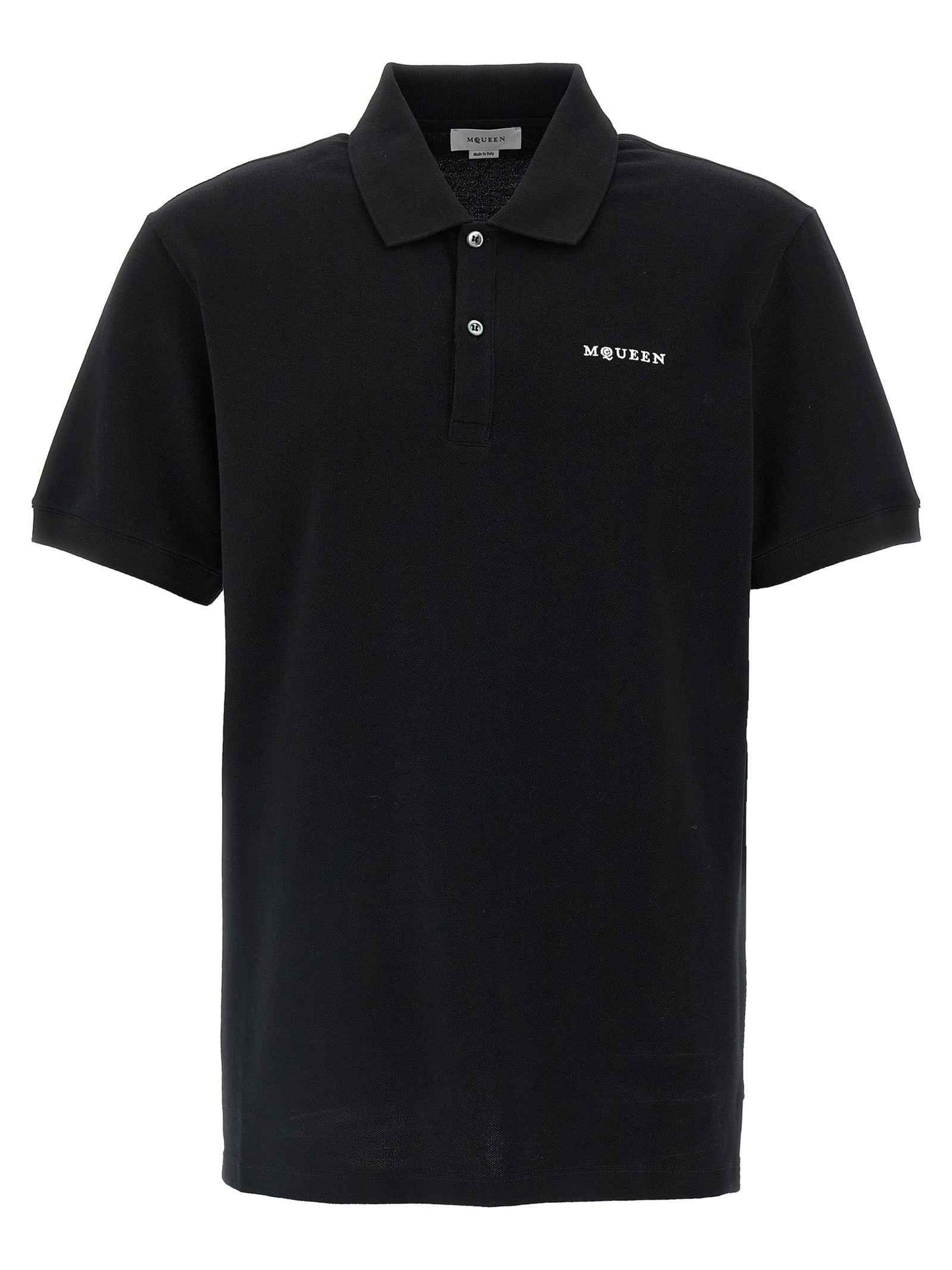 Bicolor Cotton Polo Shirt
