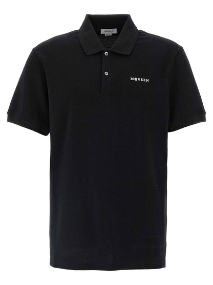 Bicolor Cotton Polo Shirt
