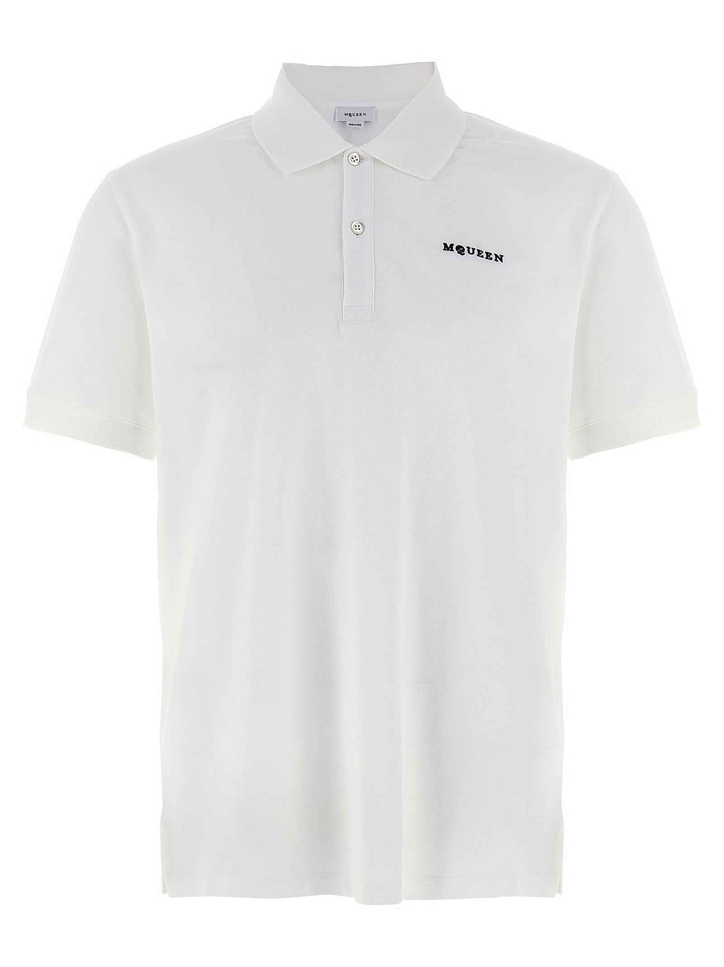 Bicolor Cotton Polo Shirt