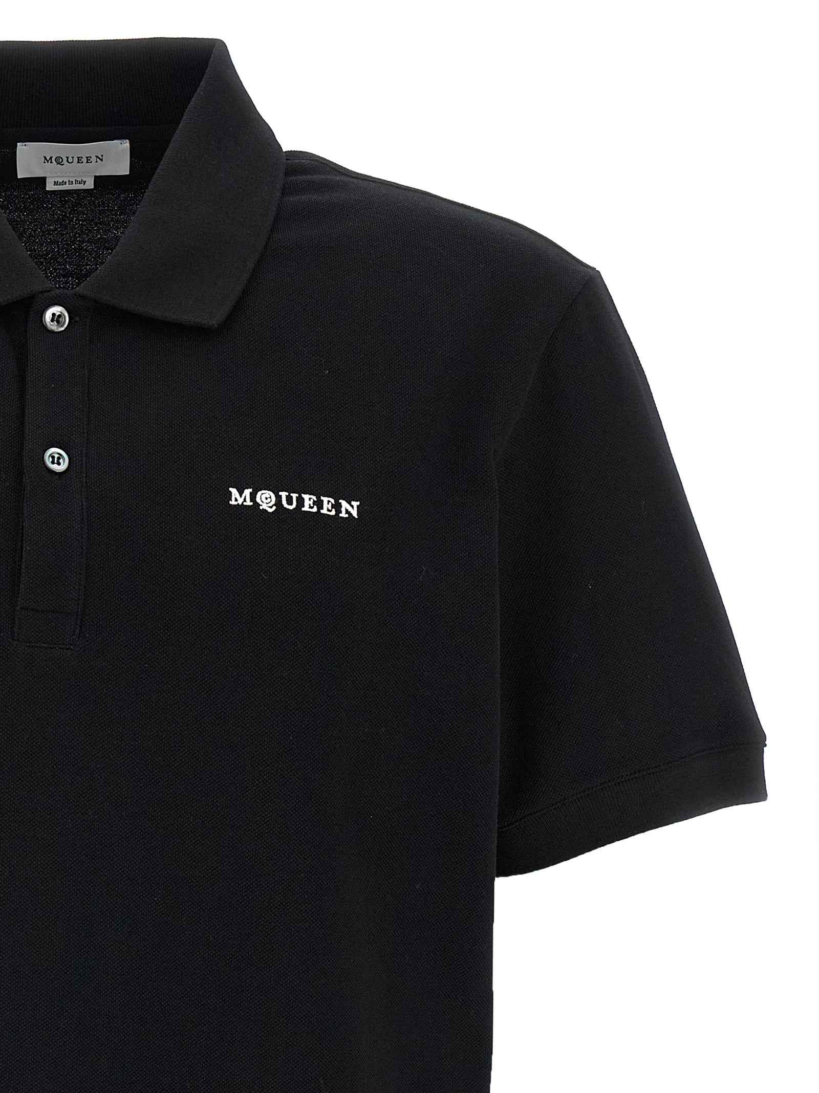 Bicolor Cotton Polo Shirt