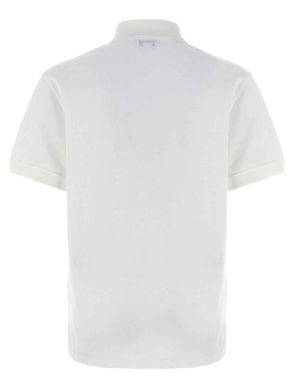 Bicolor Cotton Polo Shirt