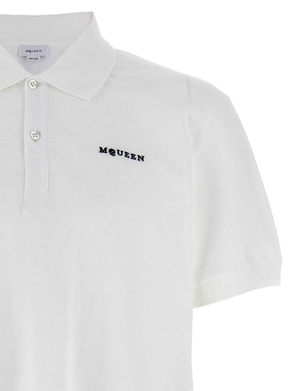 Bicolor Cotton Polo Shirt