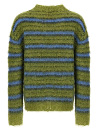 Multicolor Fabric Cardigan