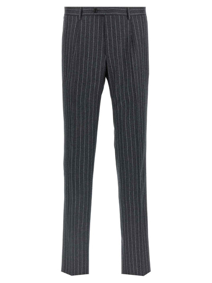 Gray Virgin Wool Two-Piece Suit