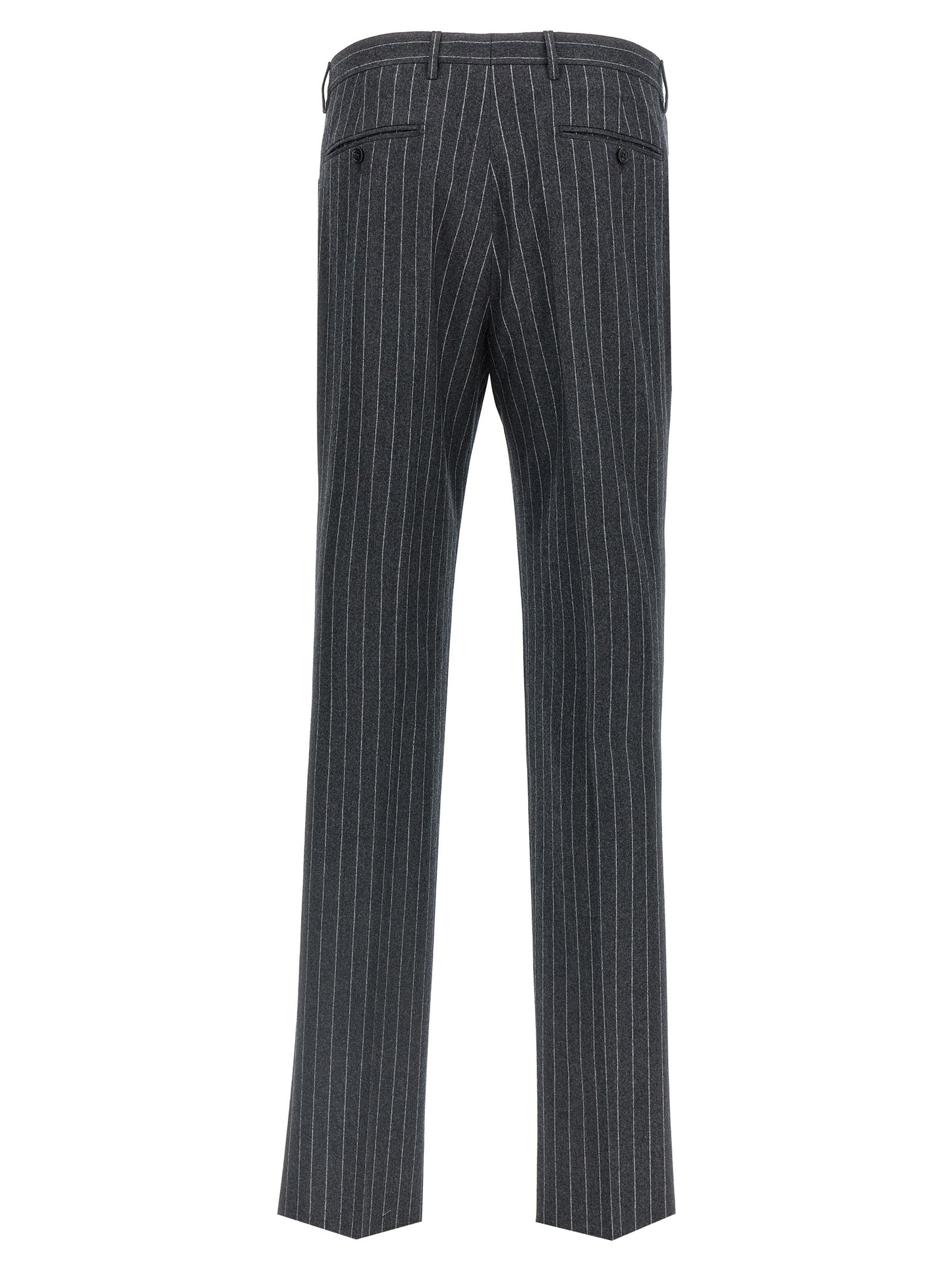 Gray Virgin Wool Two-Piece Suit