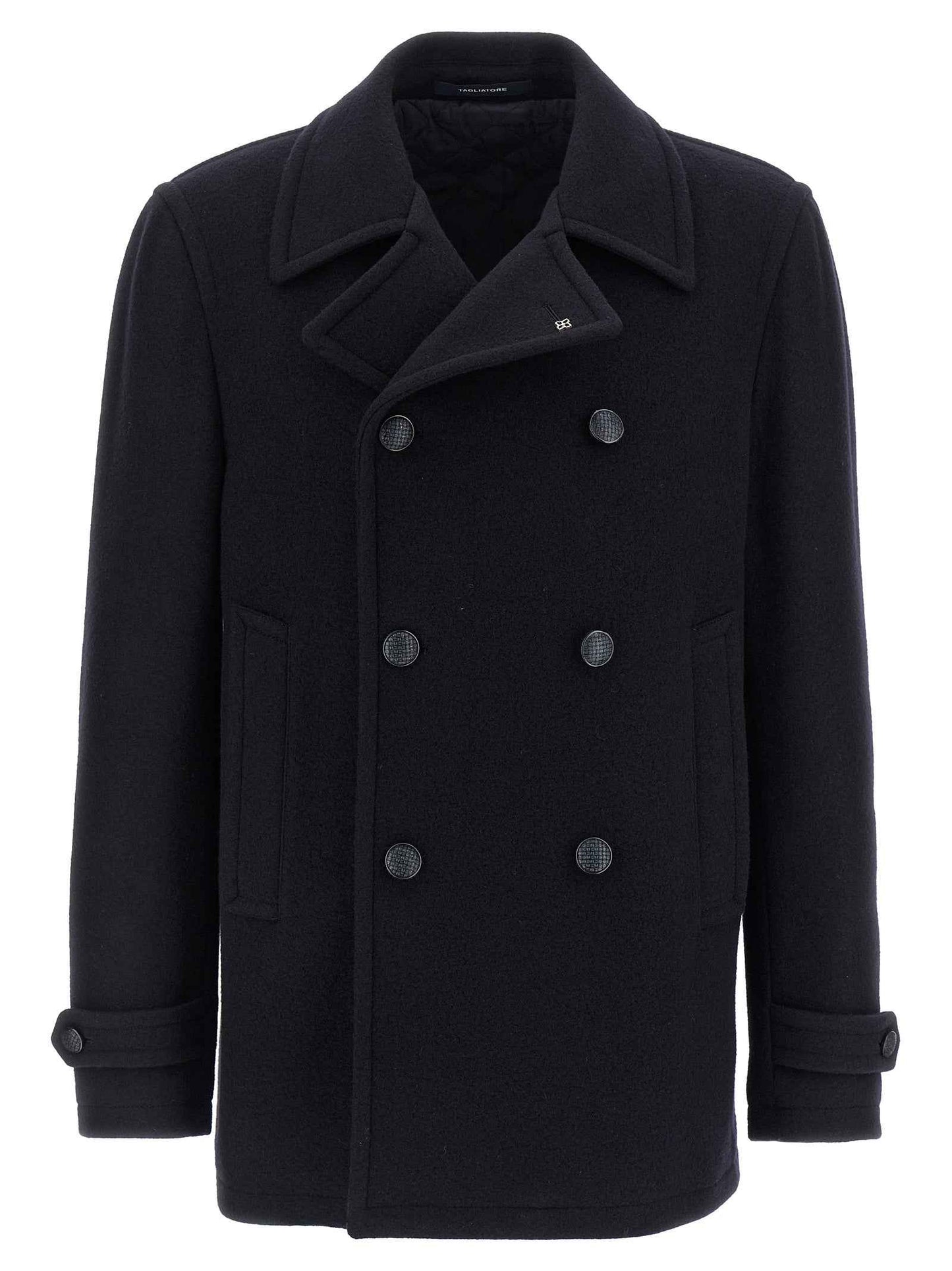 Blue Wool Coat