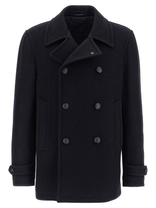 Blue Wool Coat