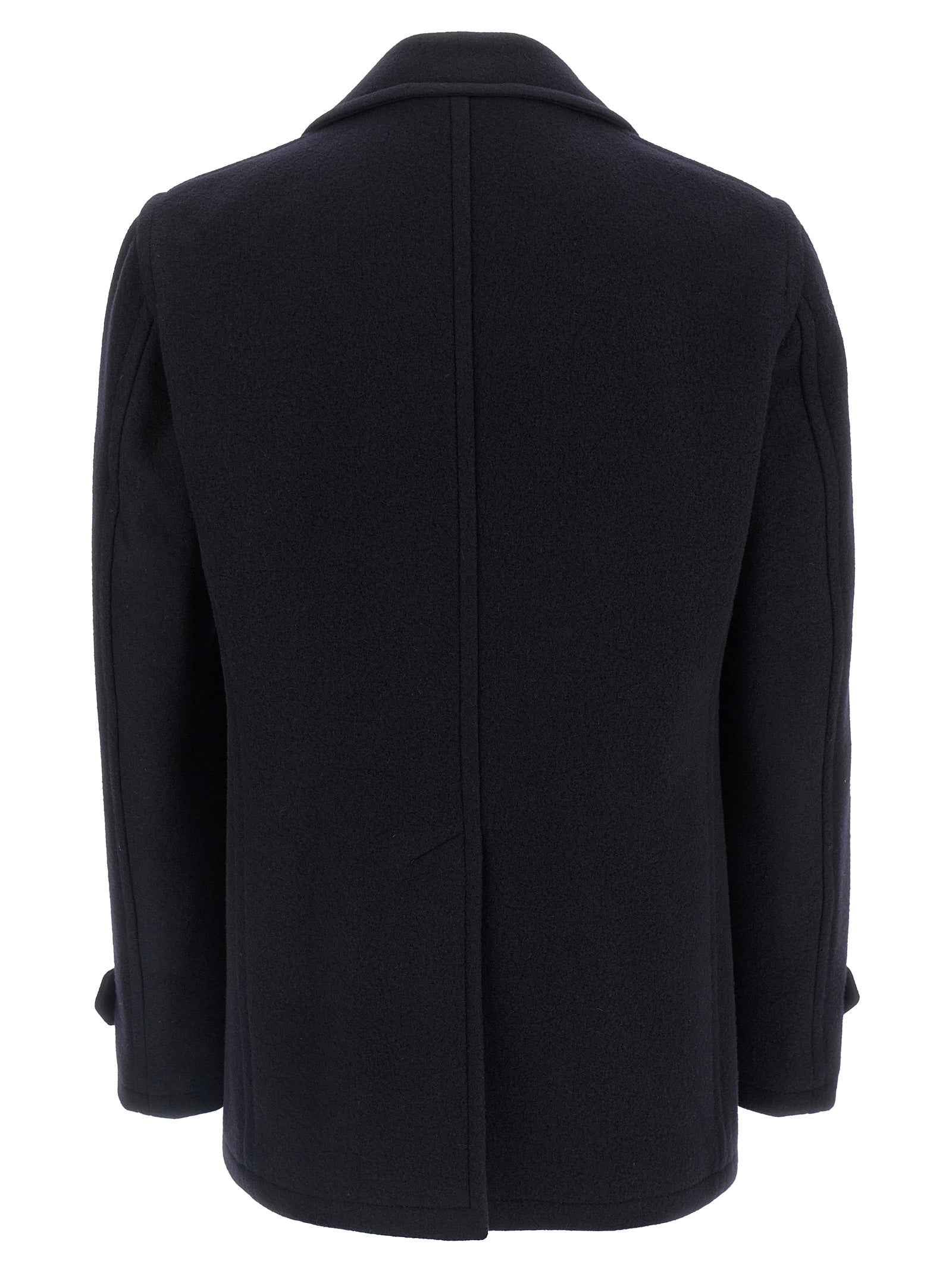 Blue Wool Coat
