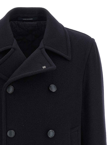 Blue Wool Coat