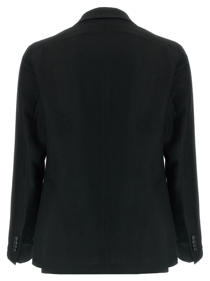 Black Virgin Wool Blazer