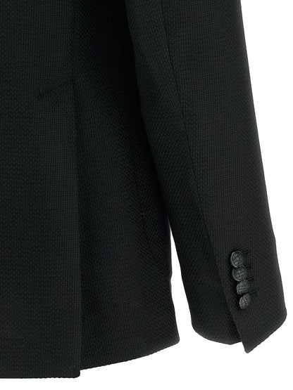 Black Virgin Wool Blazer