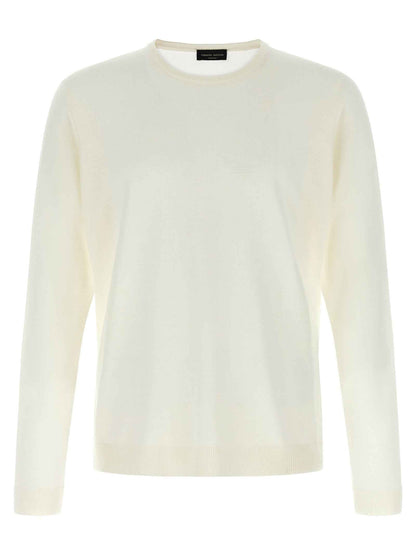 Beige Merino Wool Cardigan