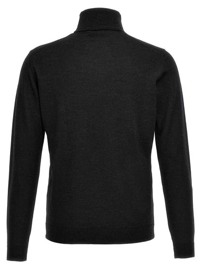 Gray Merino Wool Cardigan