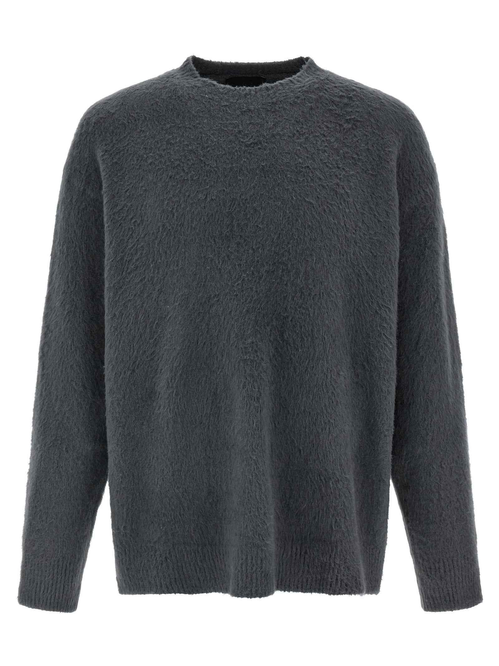 Gray Cotton Cardigan