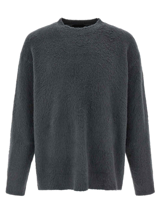 Gray Cotton Cardigan