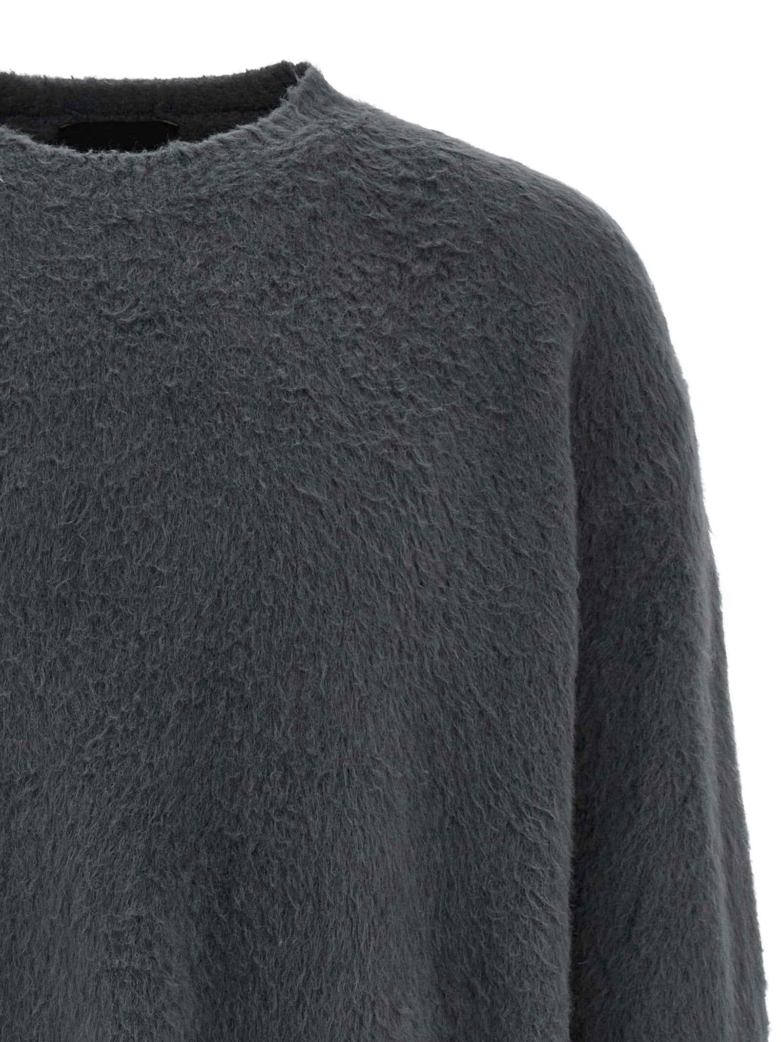Gray Cotton Cardigan