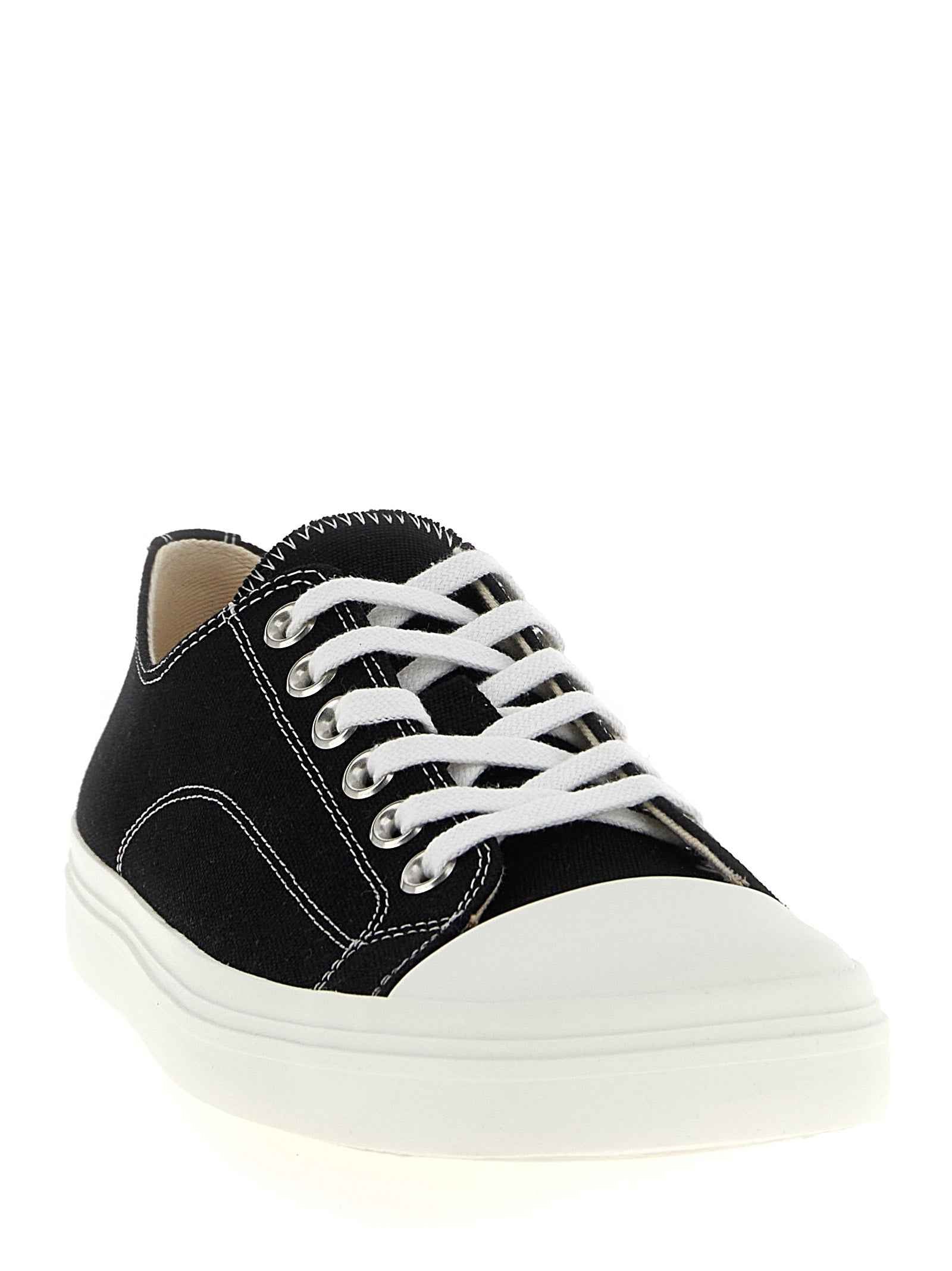 Bicolor Cotton Sneakers