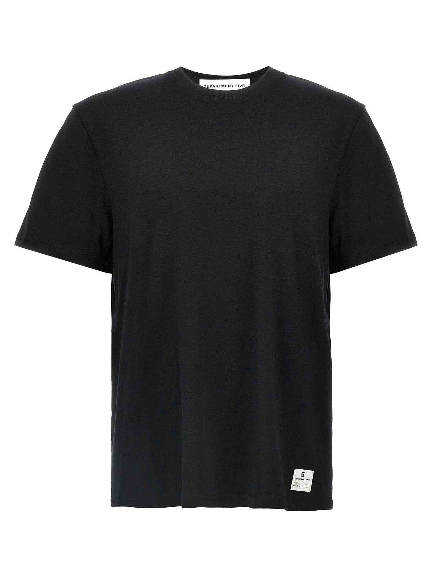 Black Cotton T-Shirt