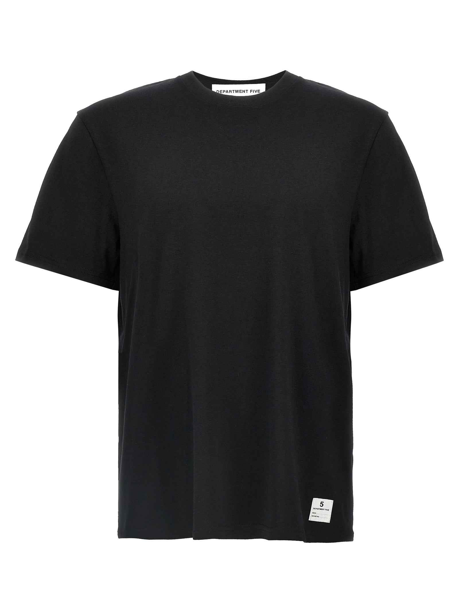 Black Cotton T-Shirt