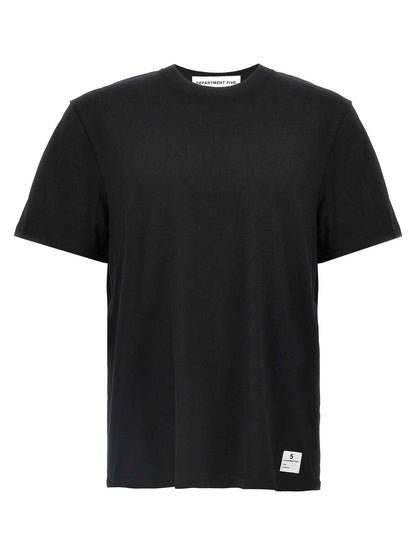 Black Cotton T-Shirt