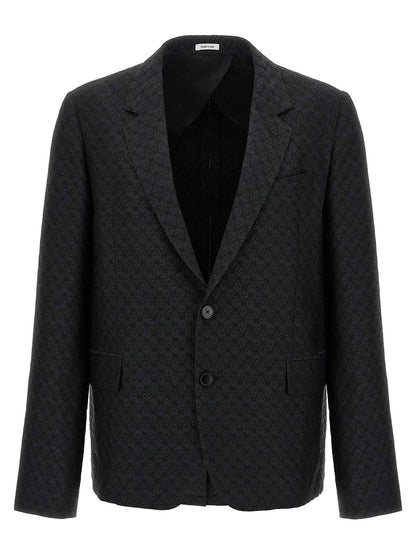 Black Viscose Blazer