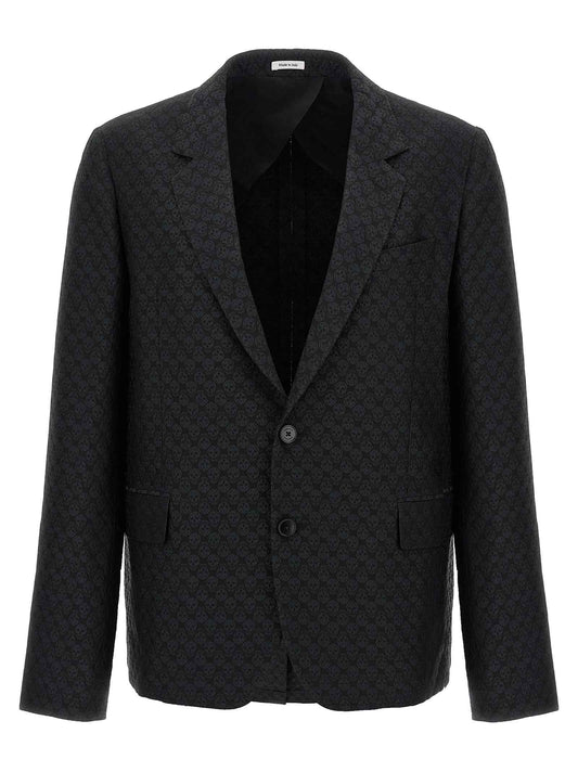 Black Viscose Blazer