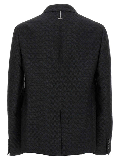 Black Viscose Blazer