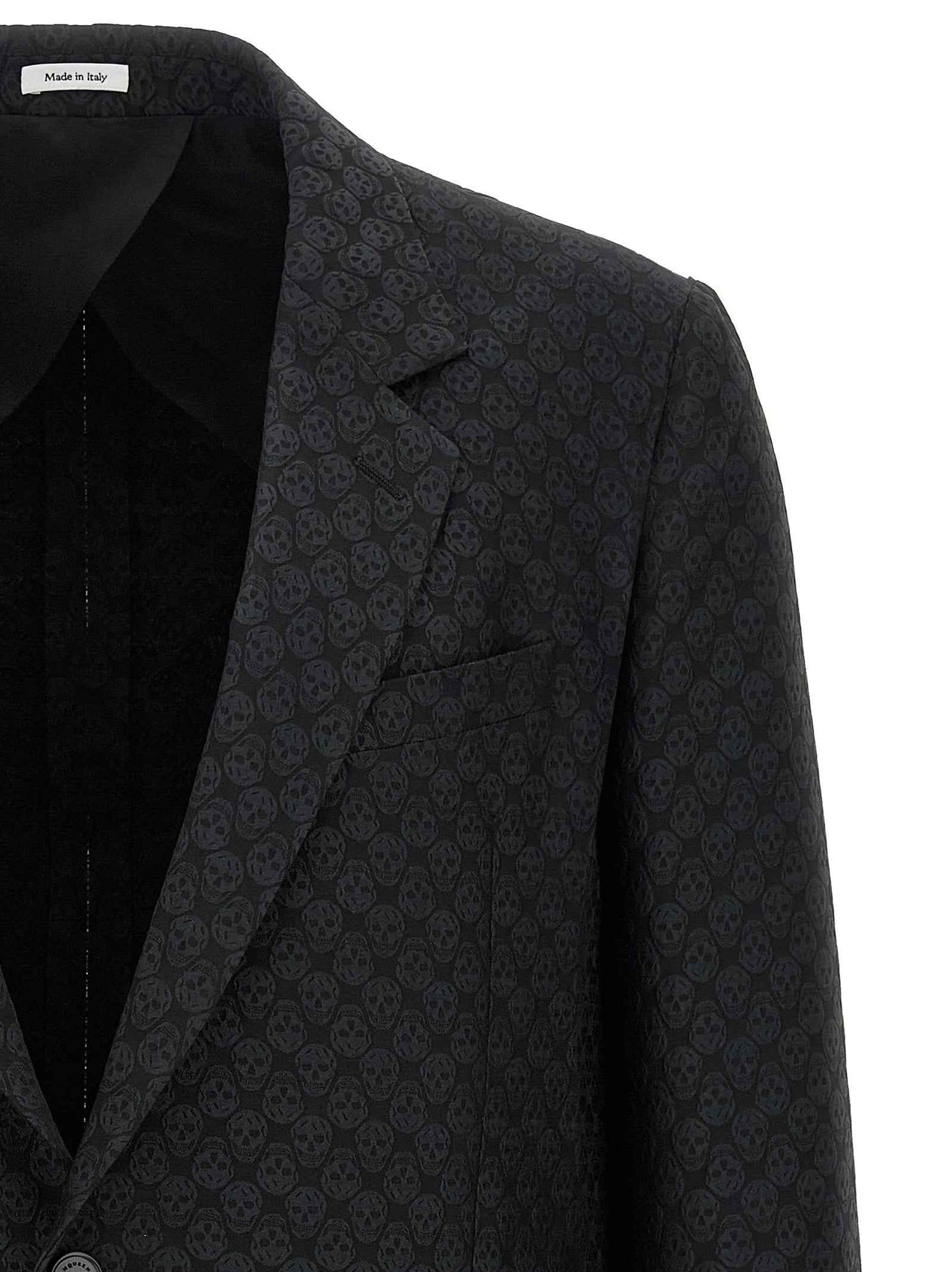 Black Viscose Blazer